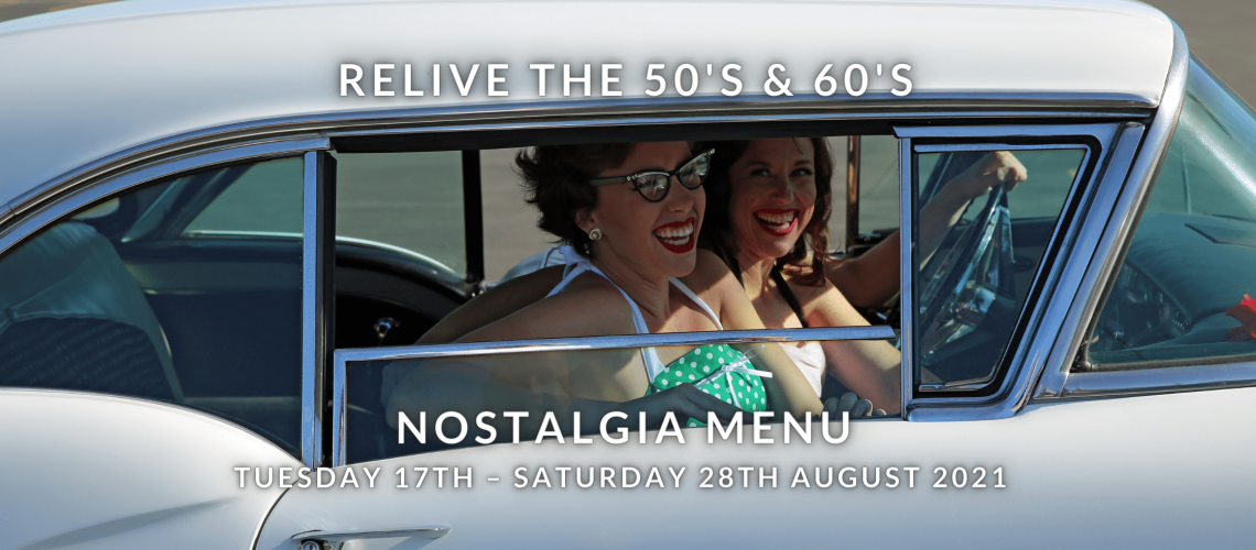 Blog image Nostalgia Menu