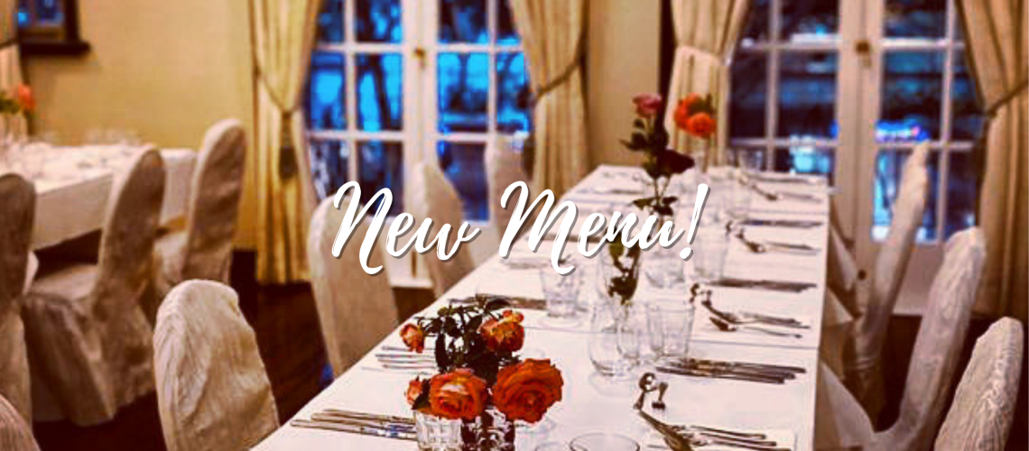 New Menu (Blog Banner)